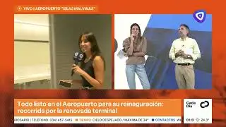 Se reinaugura el Aeropuerto Internacional de Rosario