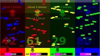 Block Destruction 3 - Marble Race in Algodoo