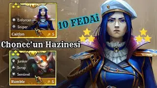 10 Fedai &bull; Caitlyn 3 Star &bull; Rumble 3 Star &bull; #TFTSET13 &bull; #leagueoflegends