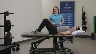 Core Phase 1 A Engage Abdominals Laying Down
