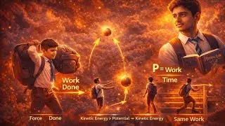 Work Energy and Power Explained as a Story | Class 11 Physics Lesson 6 in Hindi