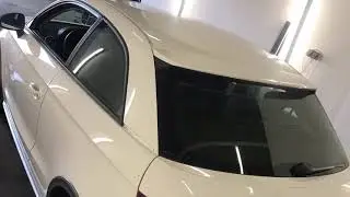 Audi A1 grey satin wrap total covering RELOOK-CARS AVERY DENNISON
