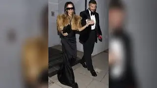Im Edelrestaurant So glamour&ouml;s feiert David Beckham seinen Ritterschlag