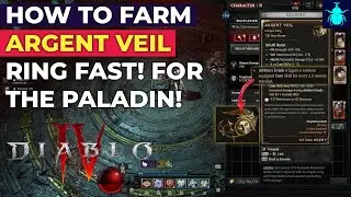 Diablo 4: Как быстро добыть Кольцо Серебряной Завесы | Сборка Хаммердина/Арбитра