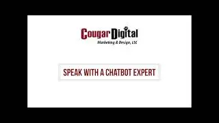 See a chatbot in action - Cougar Digital Marketing & Design