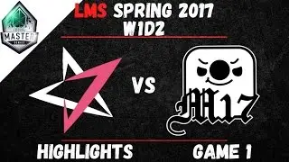 JT vs M17 Highlights Game 1 LMS Spring W1D2 2017 J Team vs Machi E-sports