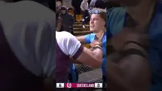 Let the Origin carnage commence! 💥💥💥 #9WWOS #NRL #Origin