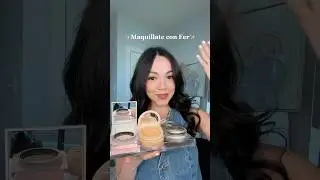 DIFERENCIA ENTRE POLVO COMPACTO Y POLVO SUELTO (MAQUILLATE CON FER) #makeup #beautytips #makeuptips