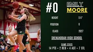 #0 Emily Moore Highlights vs Buckeye Trail 12-29-2025