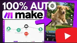 Cr&eacute;er une chaine YouTube 100% automatis&eacute;e avec l'IA et Make