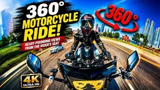 360&deg; Motorcycle Ride: Heart-Pounding Views from the Rider&rsquo;s Seat | 4K