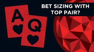 Туз и дама на Axx в многостороннем банке | Red Chip Poker
