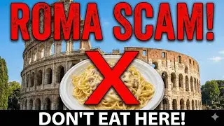 STOP Eating Near the Colosseum! 🛑 Rome Food Guide 2026 (Tourist Trap vs Real)  #rome #italianfood