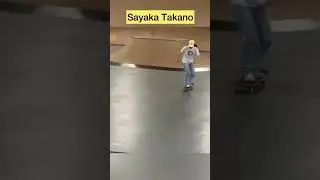 Skateboard Sayaka Takano Really Good Trick 🔥🔥🔥 #skateboard #elementjapan #element #shorts