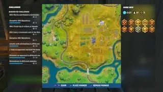 Search hidden 'I' in the hide and seek loading screen Fortnite chapter 2