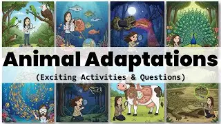Animal Adaptations (Activities & Questions) | Animals | Science | Matatag | Teacher Beth Class TV