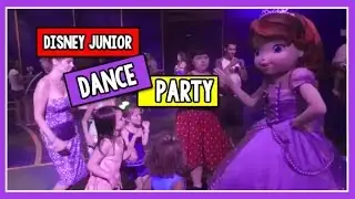 Disney Junior Dance Party at Hollywood Studios - Sofia the First, Minnie Mouse, Goofy