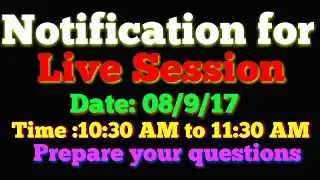 Next Live notification