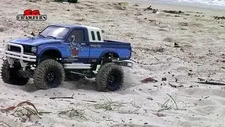 Tamiya Bruiser Hilux Re-Release - RC Offroad Adventures at the beach