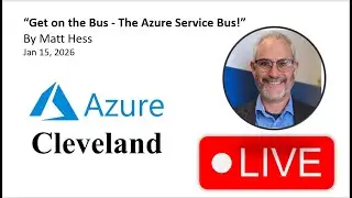 Azure Cleveland User Group - Live