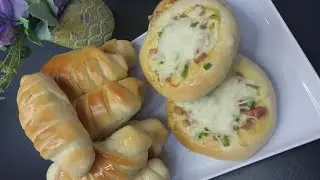 Turkey Ham & Cheese Bread @Homebitestories