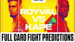UFC Fight Night Royval vs Kape [Полный кард]|Прогнозы на бой