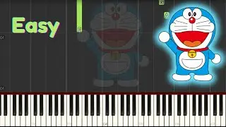 DORAEMON THEME SONG EASY PIANO