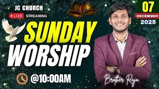 ఆదివారం ఆరాధన - Live Worship at JC Church Hyderabad