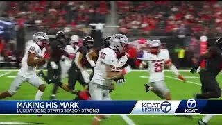 How Luke Wysong has solidified himself as WR1 with UNM Football