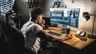 RUSTIC DESK SETUP  - 2020!!