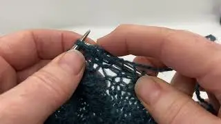 Purled I Cord Bind Off
