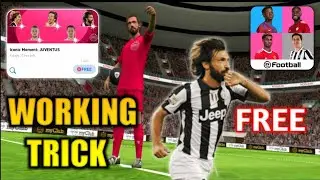 TRICK TO GET ICONIC MOMENT JUVENTUS | Del Piero, Nedved, Pirlo | Pes 2021 Mobile