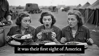 German Women POWs Stunned by First Taste of American BBQ | History Documentary