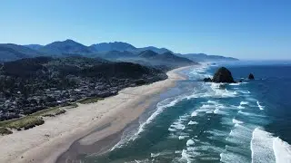 DJI Mini 2 - 4k Cannon Beach Cinematic