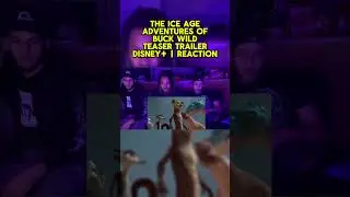 The Ice Age Adventures of Buck Wild Teaser Trailer Disney+ | REACTION #shorts #iceage #disneyplus