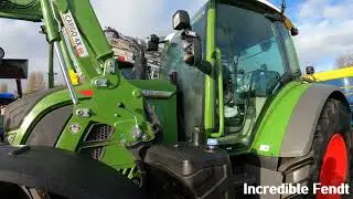 2022 Fendt 516 Vario PowerPlus 4.0 Litre 4-Cyl Diesel Tractor (163 / 171 HP) with Cargo 4X 80 Loader