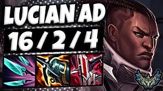 Lucian vs Ashe [ ADC ] Lol Korea Challenger Patch 13.18 ✅