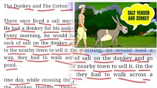 A awesome #story ( The Donkey and the Cotton) @expertenglishteacherclass 