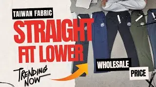 MENS STRAIGHT FIT LOWER | WHOLESALE PRICE STRAIGHT FIT LOWER FOR MENS | TAIWAN FABRIC TRACK PANTS |
