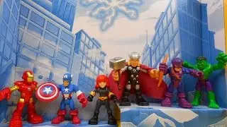 2013 MARVEL SUPER HERO ADVENTURES ULTIMATE SUPER HERO SET FROM PLAYSKOOL HEROES
