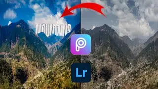 Lightroom photo editing 2020 simple way | PicsArt text editing| Lightroom and PicsArt editing tricks