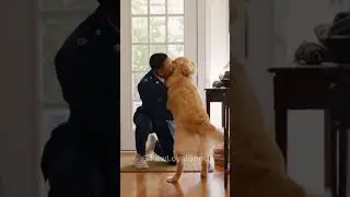 Air Force father lovely reunion