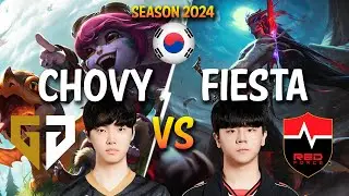 GEN Chovy vs NS FIESTA - Chovy TRISTANA vs FIESTA YONE Mid - Patch 14.3 KR Ranked | lolrec