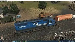 A little Engine old Test on a ConRail EMD SD35 (from JointedRail)