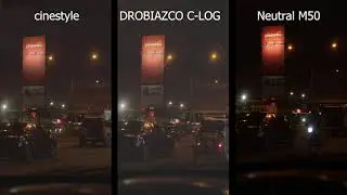 CANON M50 C-LOG vs CINESTYLE vs Neutral