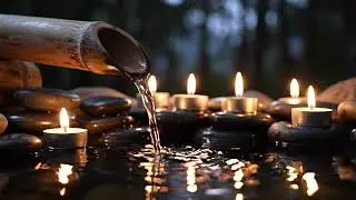 Healing Piano with Gentle Water Sounds 🌿 Insomnia Relief, Calm Mind & Body