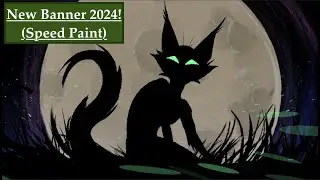Speed Paint | NEW BANNER 2024!! | (silly simple digital timelapse :)