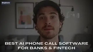 Best AI Phone Call Software for Banks & FinTech
