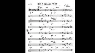 In a Mellow Tone Play along - Backing track (C key score violin/guitar/piano)