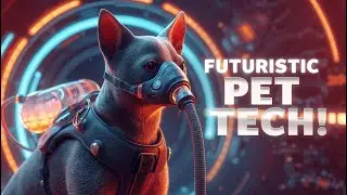 Futuristic 3D Wearable Pet Oxygen Pump | Asset for Unreal & Unity Engine